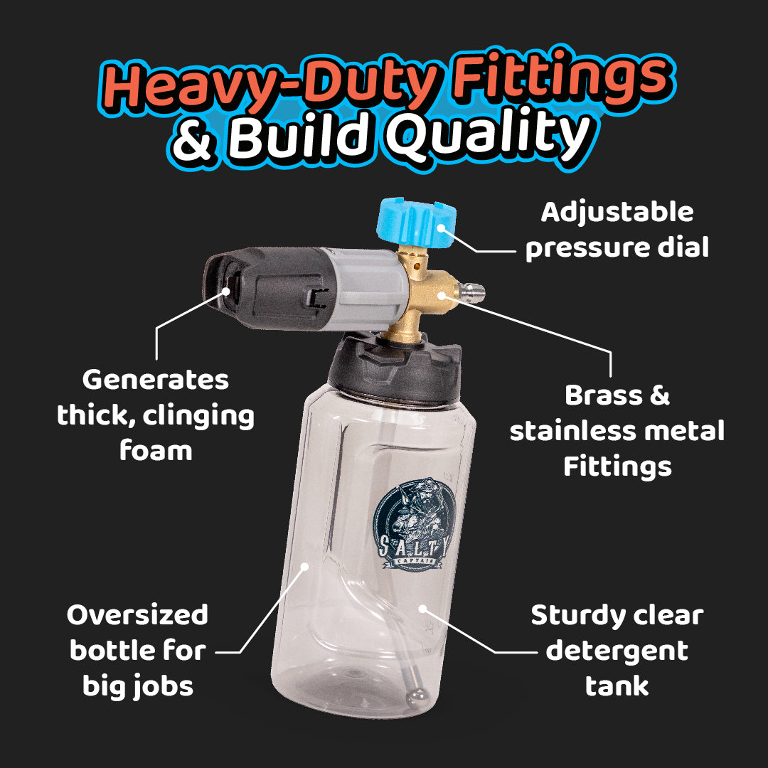 Pressure Wash Upgrade Kit & 5L Car Cleaning Bundle