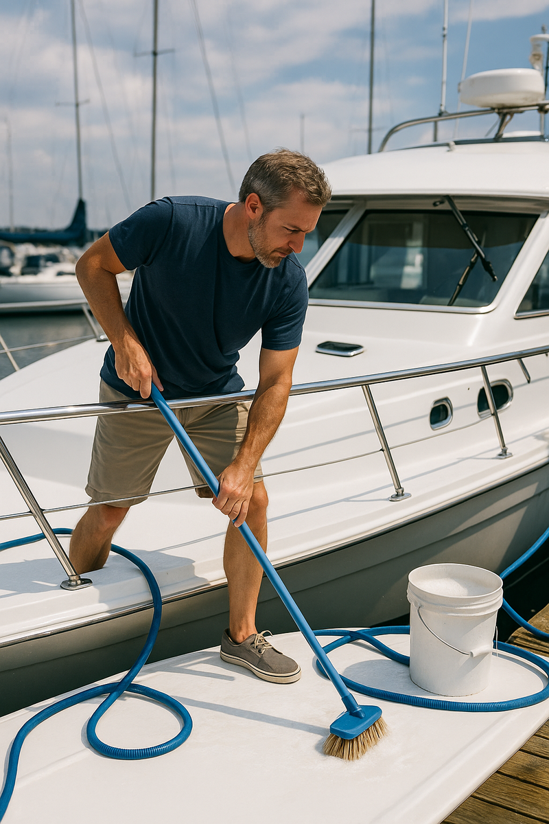 How to Use Salt Wash Detergent Effectively for Boat Maintenance