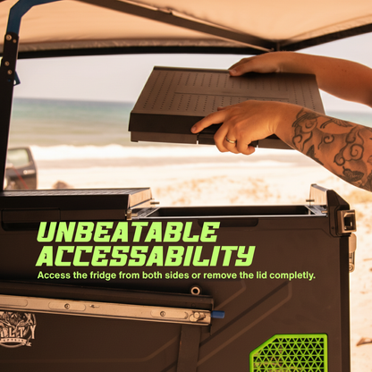 75L Dual-Zone Portable Fridge Freezer