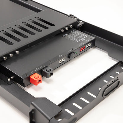 12V MasterHub Fridge Slide with 100ah Battery MPPT Controller & 40A DCDC Charger