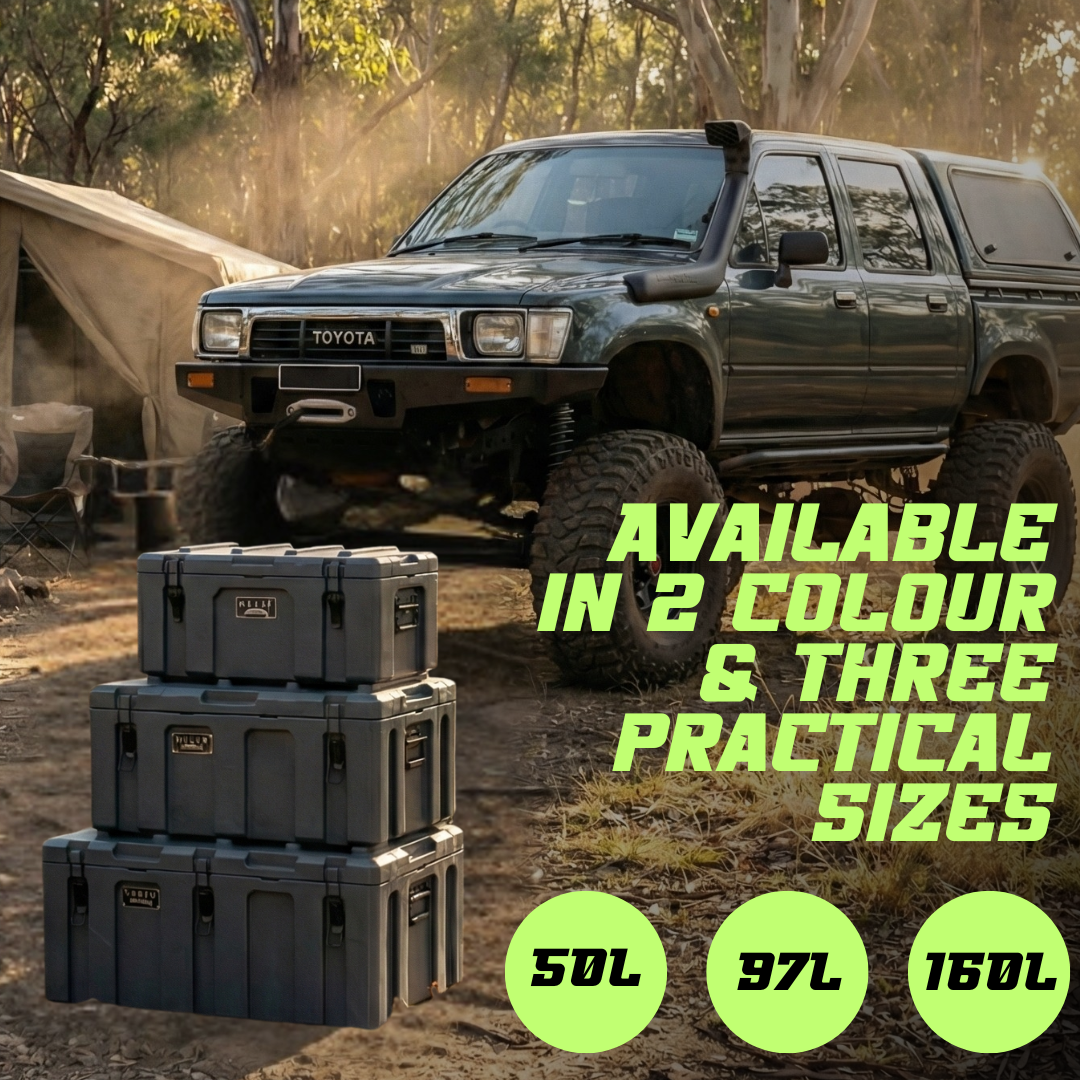 97L Storage Box - Black Reef