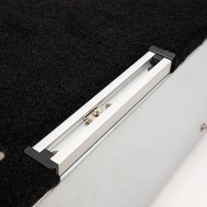 1300mm 4WD Fixed Top Storage Drawer Pitch-Black