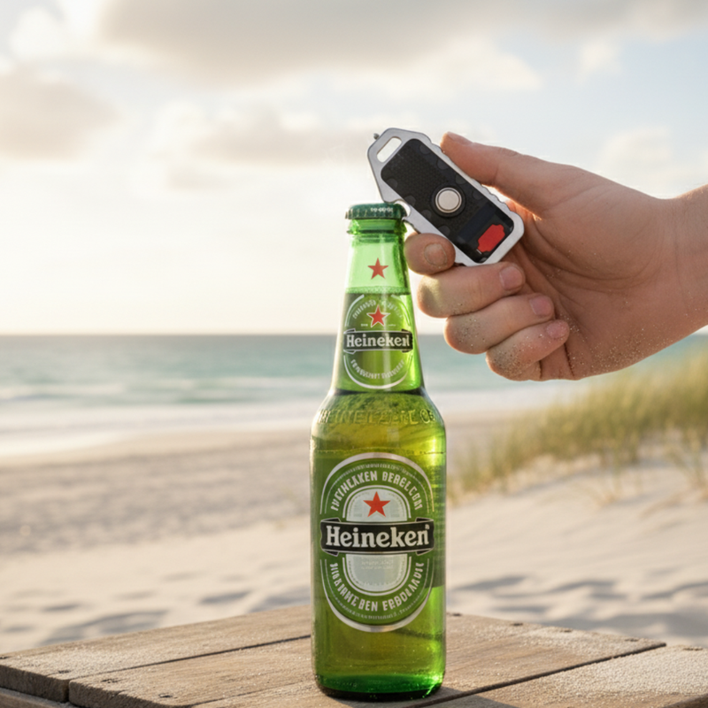 BOTTLE OPENER BUILT FOR THE BUSH