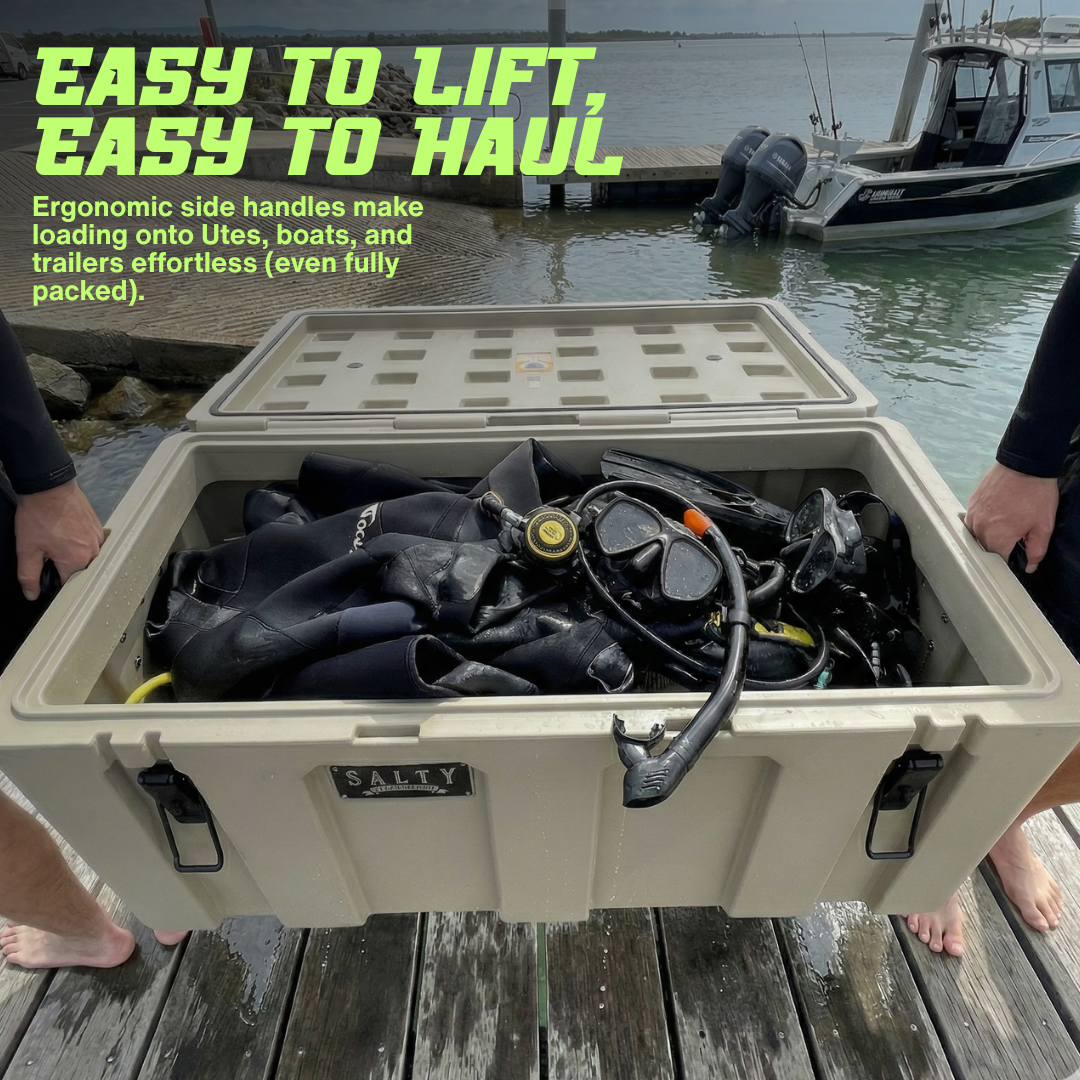 97L Storage Box - Black Reef