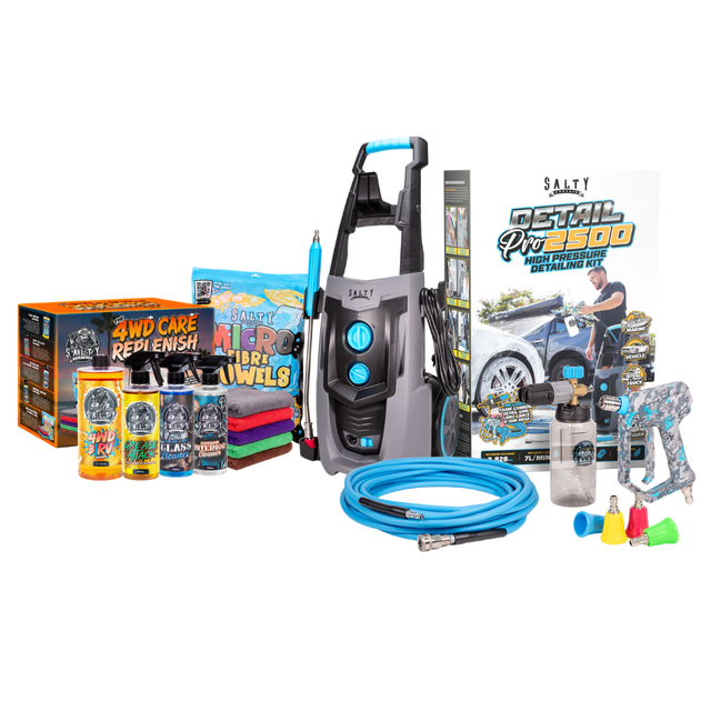 Detail-Pro Pressure Washer 2500w + 4WD Wash Pack