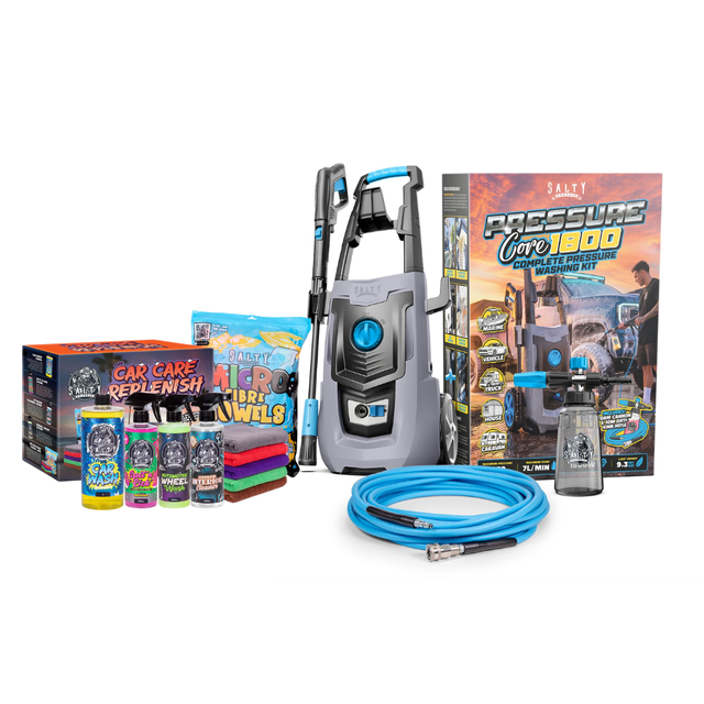 Car Detailing Pressure Washer Kit – 1800W + Car Wash Pack