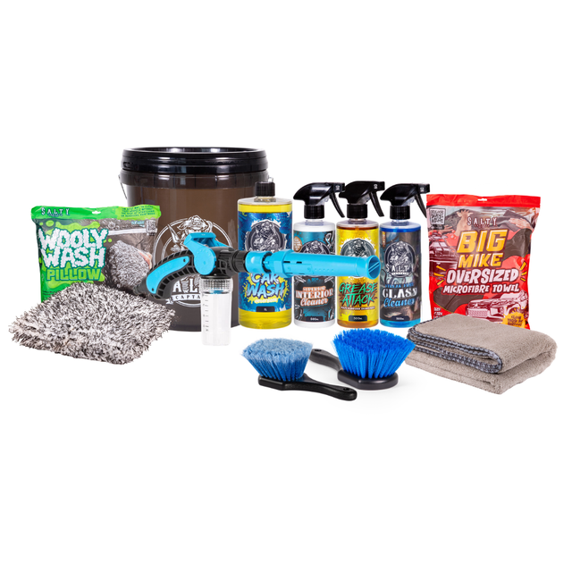 Car Wash Essentials Bucket