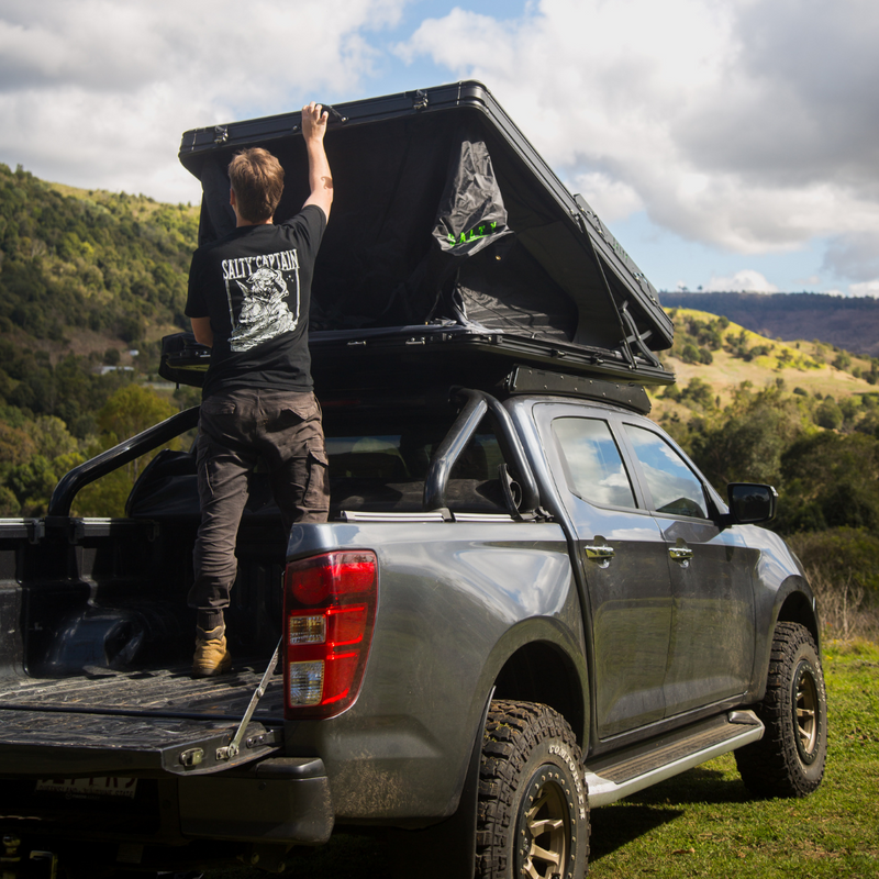 2. Lift the Tent Roof