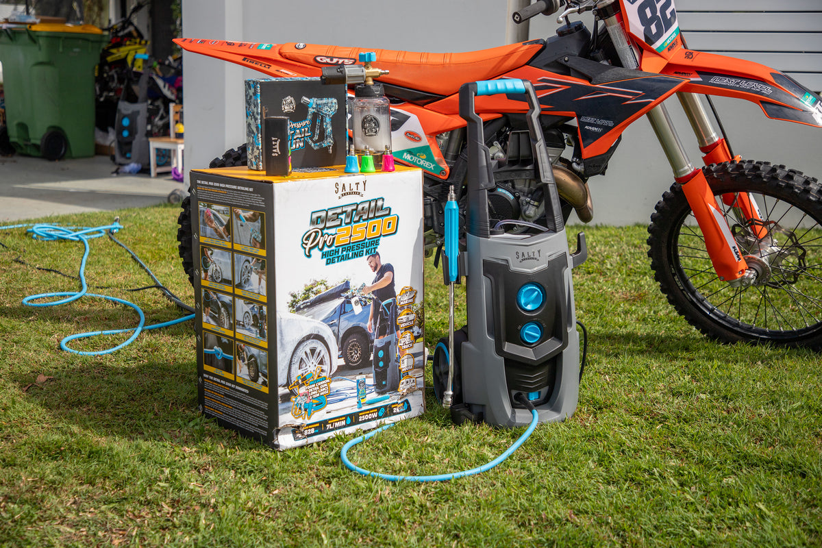 Salty Captain Detail Pro 2500W Electric Pressure Washer – High Pressure Cleaner with Foam Cannon