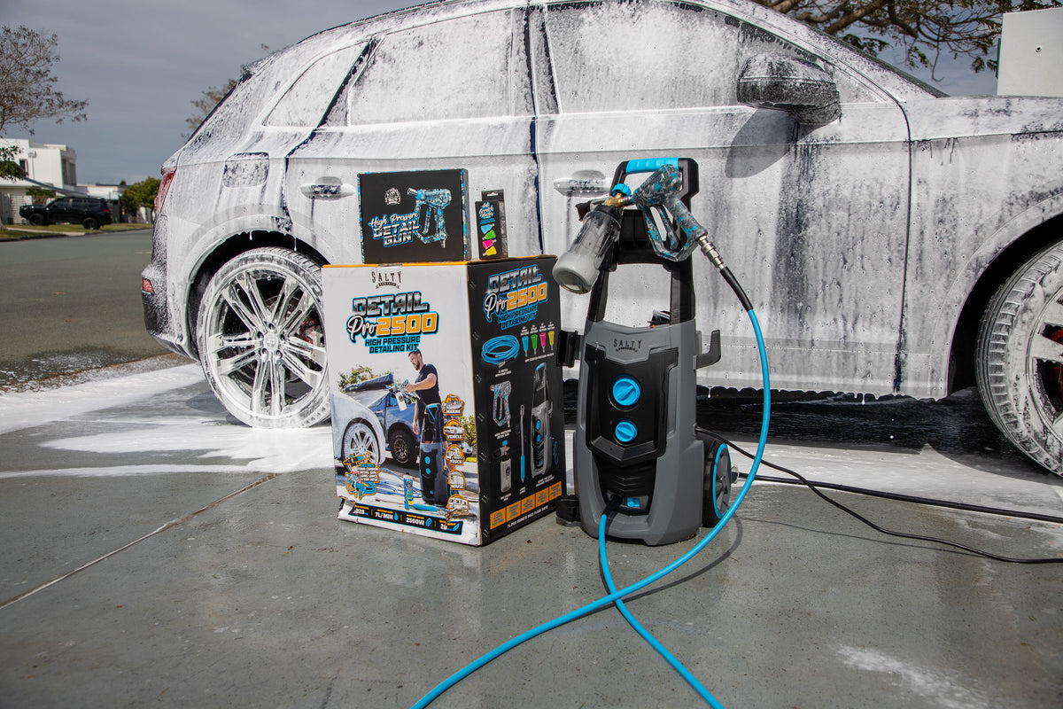 Salty Captain Detail Pro 2500W Electric Pressure Washer – High Pressure Cleaner with Foam Cannon