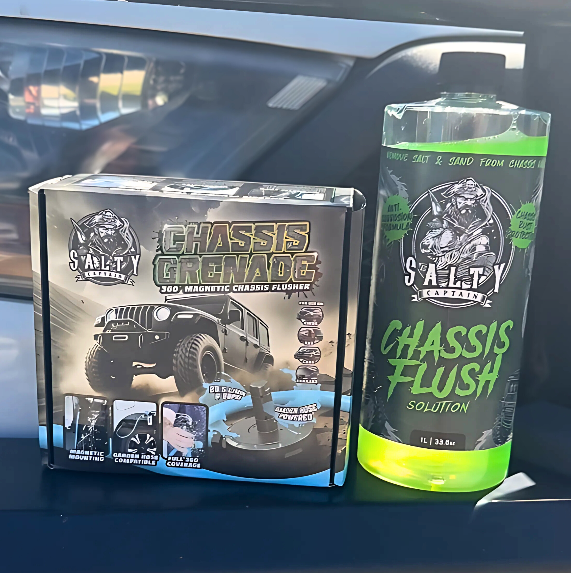 Chassis Flush + Anti Rust Detergent