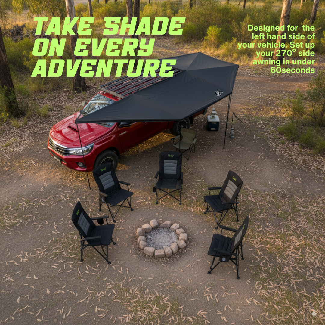 BlackFlag 270° 4WD Side Awning