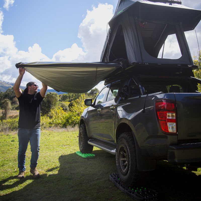 Unfold the Awning Out