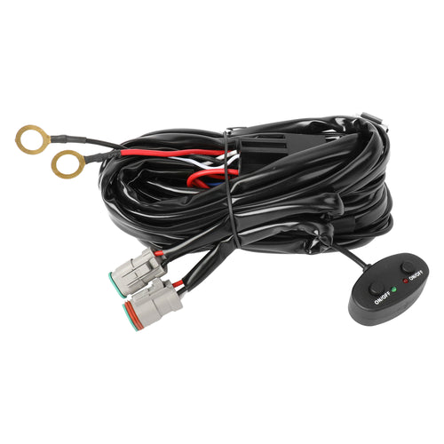 Predator Light Bar Wiring Harness | 14AWG Single-Output