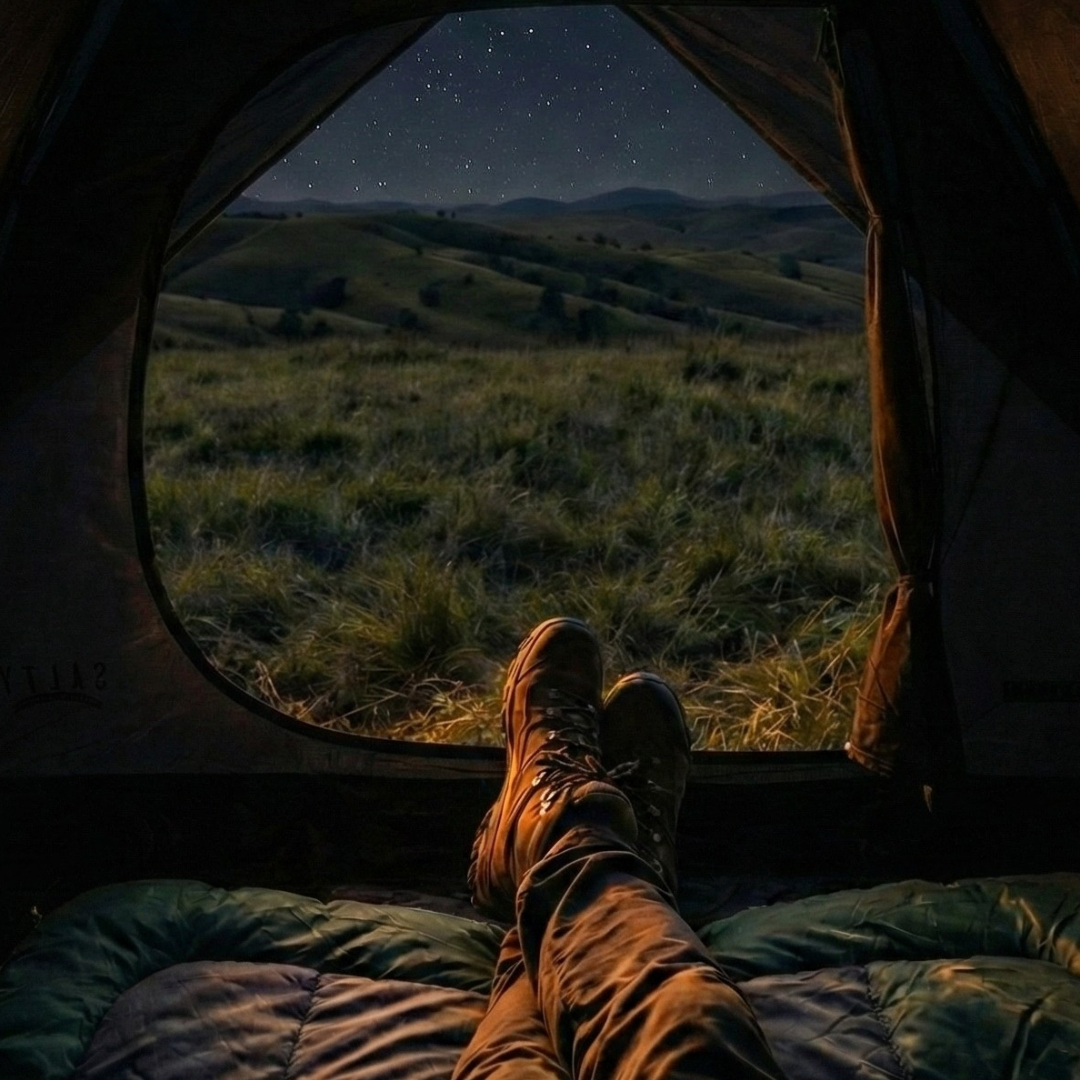 Ultra-lightweight Blackout Tunnel Tent 2 Person