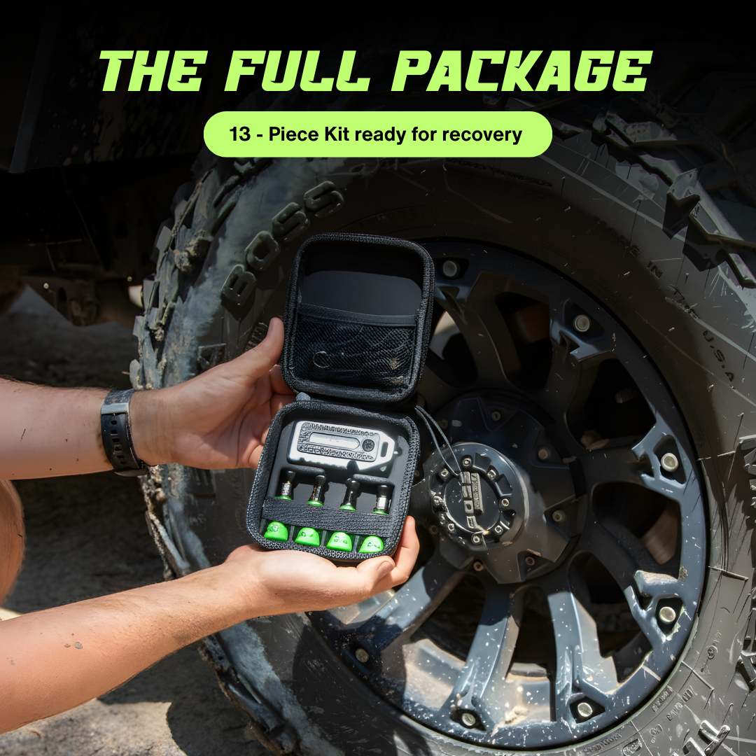 Automatic Tyre Deflator Kit & Multi Tool