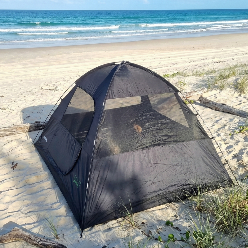 High-Visibility Reflective Guy Lines