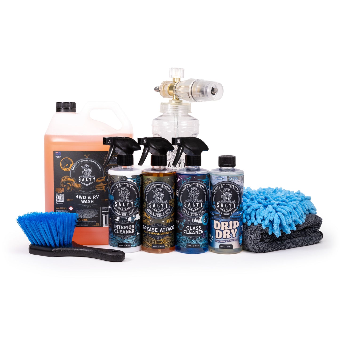 4WD ESSENTIAL CLEANING KIT (FOAM CAN)