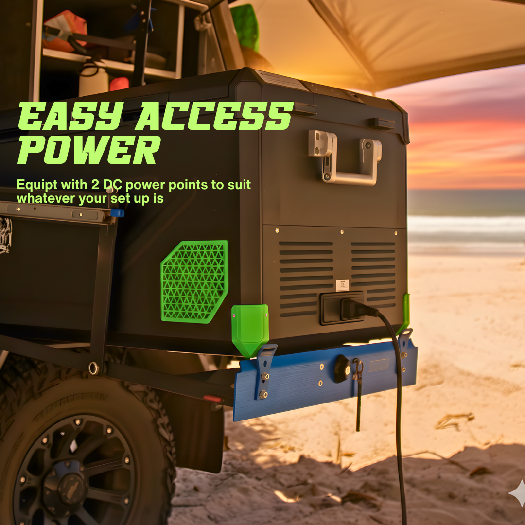 75L Dual-Zone Portable Fridge Freezer