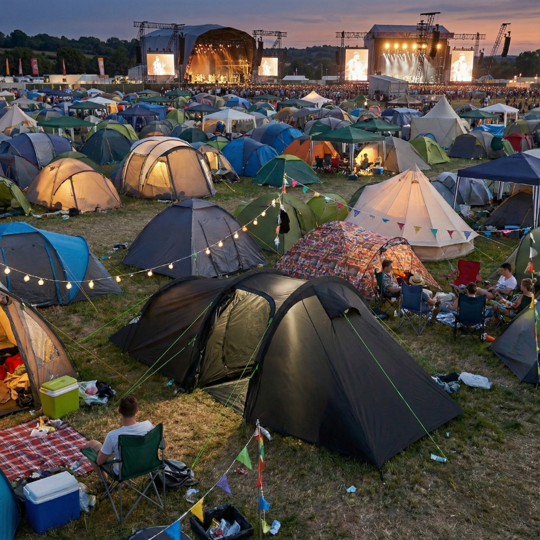 Ultra-lightweight Blackout Tunnel Tent 2 Person