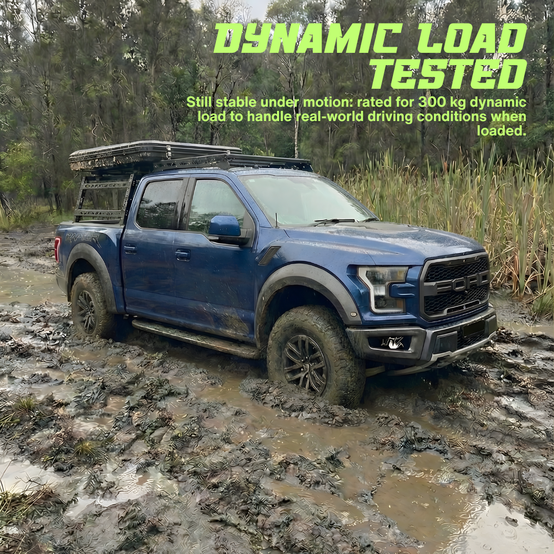 X1 Premium Roof Top Tent + FREE Universal Tub Rack