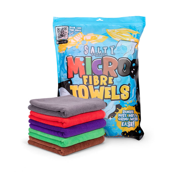 5pc Microfibre Towel Pack