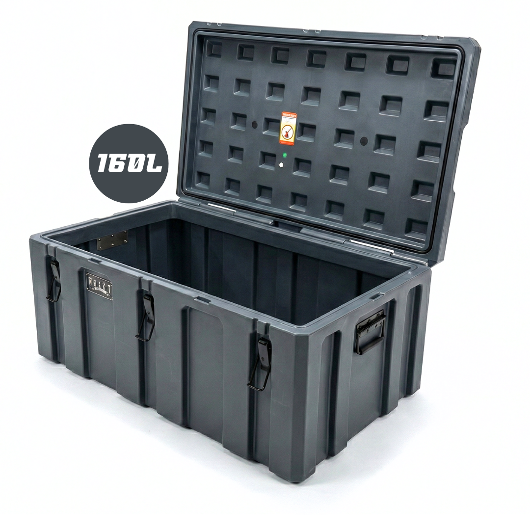 160L Storage Box - Black Reef