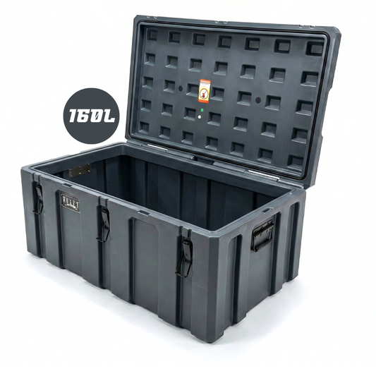 160L Storage Box - Black Reef