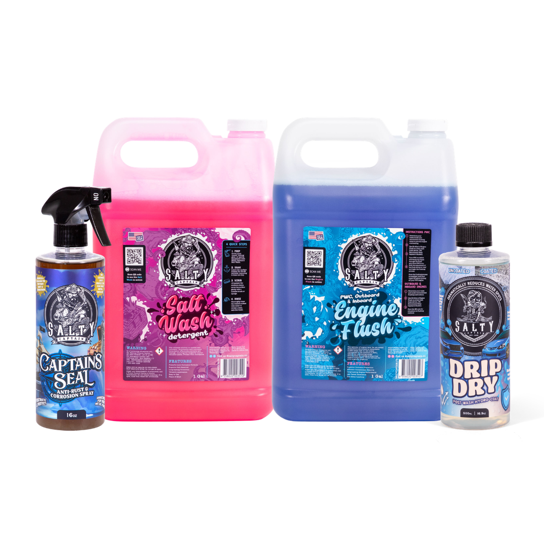 5L Salt Wash & Flush + FREE Drip Dry & Anti Rust Spray