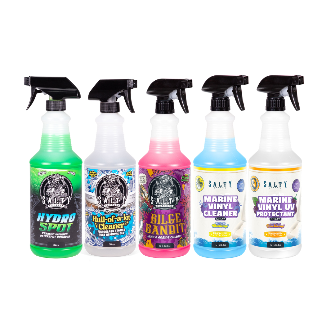 Boat Owners Spray & Wipe Cleaning Bundle