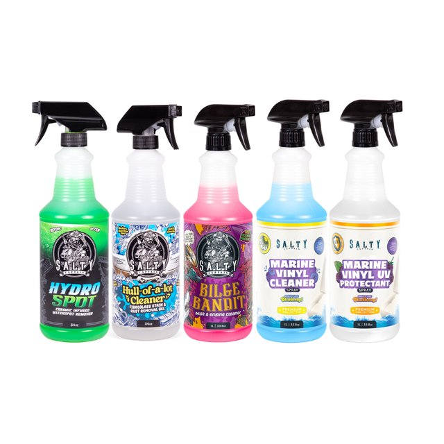 Boat Owners Spray & Wipe Cleaning Bundle