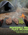 10pc Cast Iron Campfire Cook Set