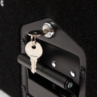 1300mm 4WD Fixed Top Storage Drawer Pitch-Black