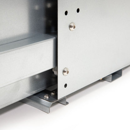 1300mm 4WD Fixed Top Storage Drawer Pitch-Black