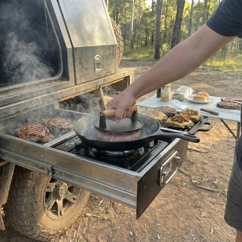 Perfect Smash Burgers Anywhere