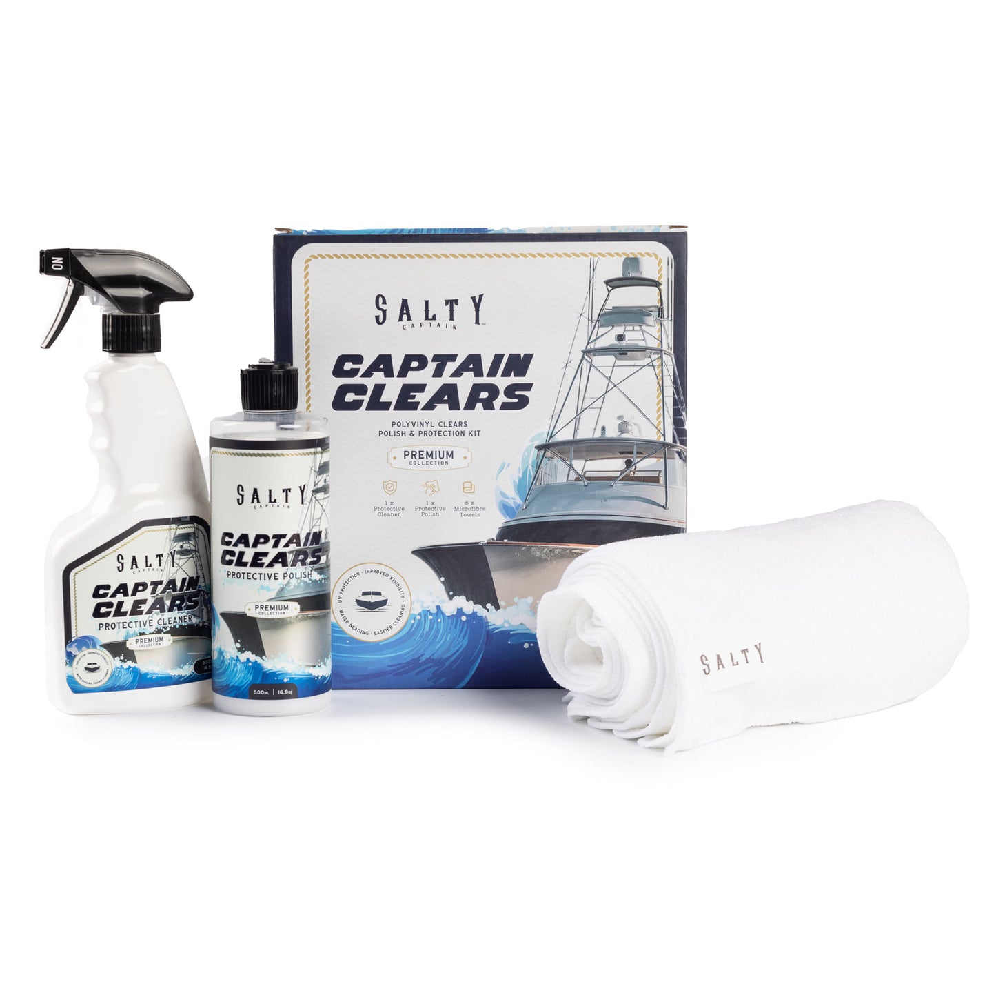 Captain Clears | Boat Clears: Clean & Polish Kit