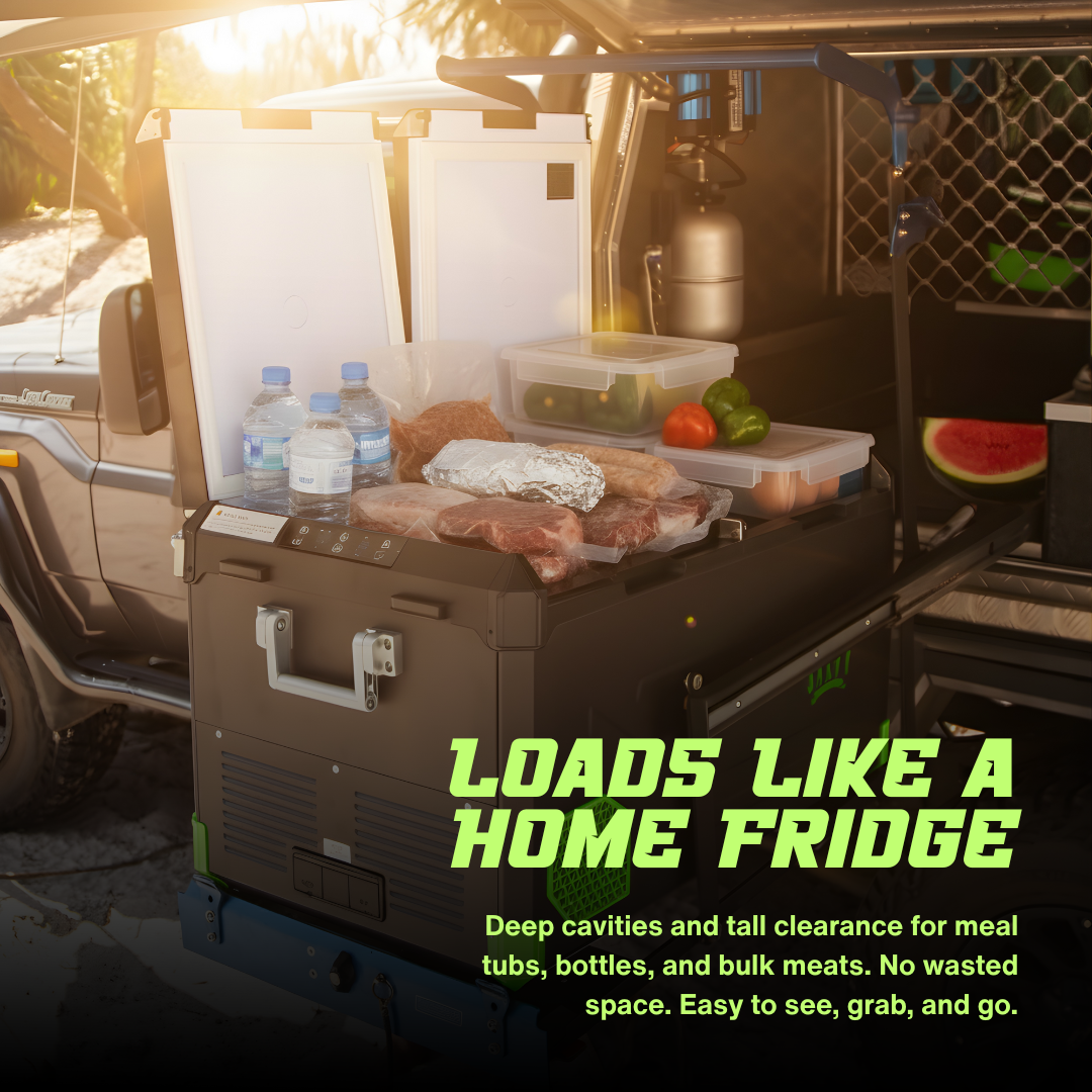 75L Dual-Zone Portable Fridge Freezer