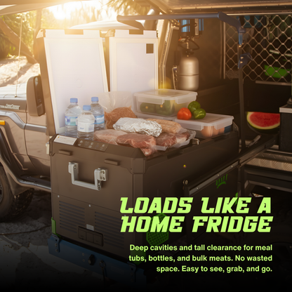 75L Dual-Zone Portable Fridge Freezer