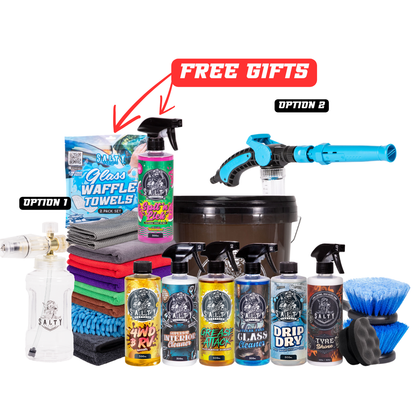 4WD DIY Cleaning Bucket + FREE Spray Wax & Waffle Towels