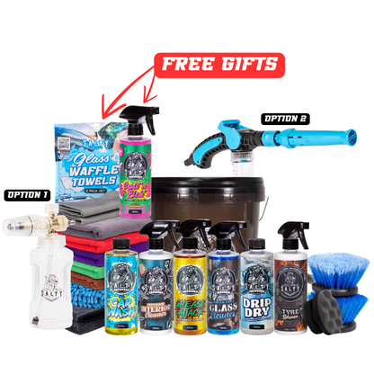 Car DIY Value Bucket + FREE Spray Wax & Waffle Towels