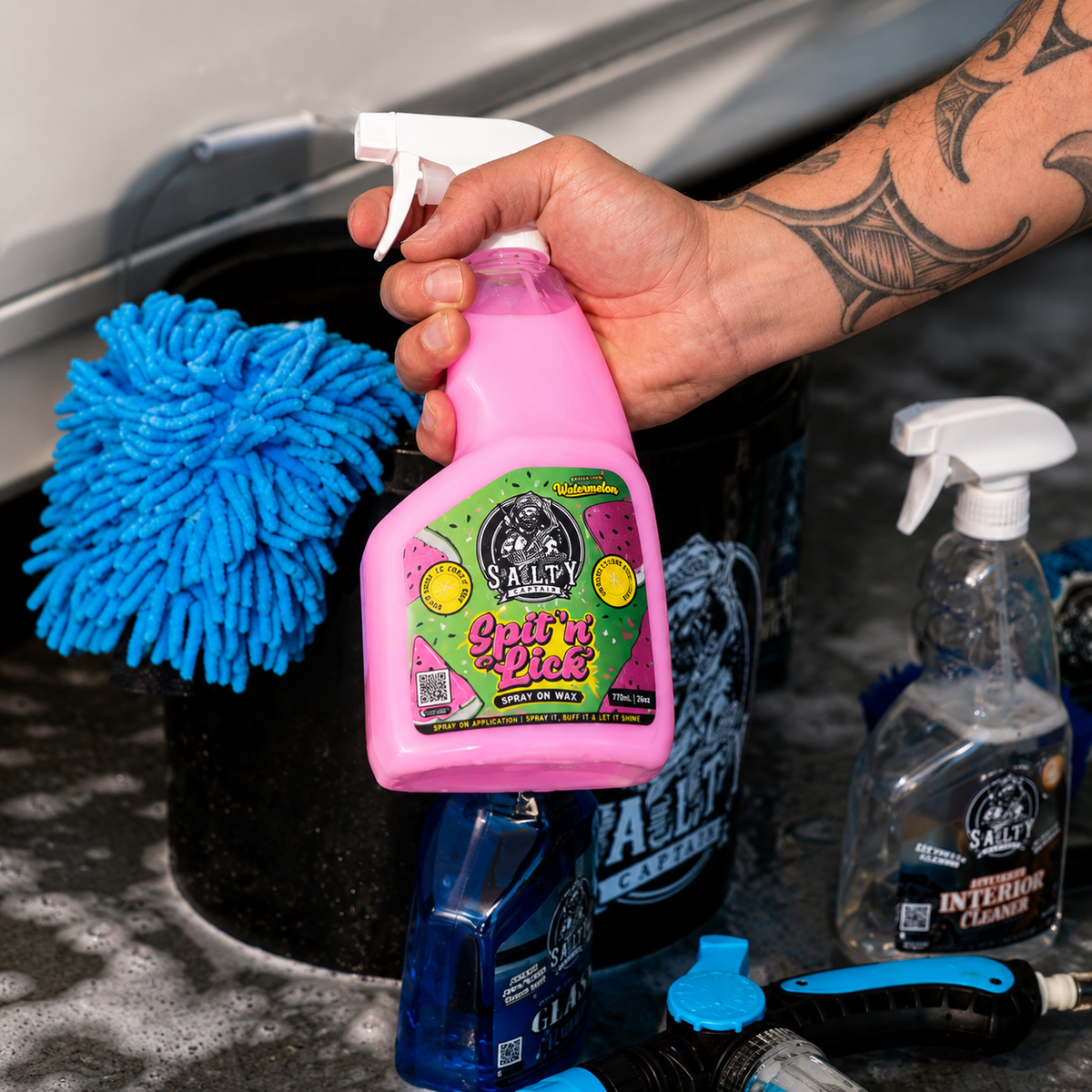 Spit 'n' Lick | Spray Wax
