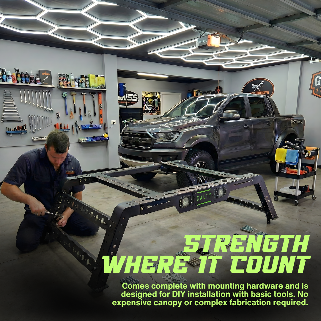 Universal Tub Rack & LED Lights