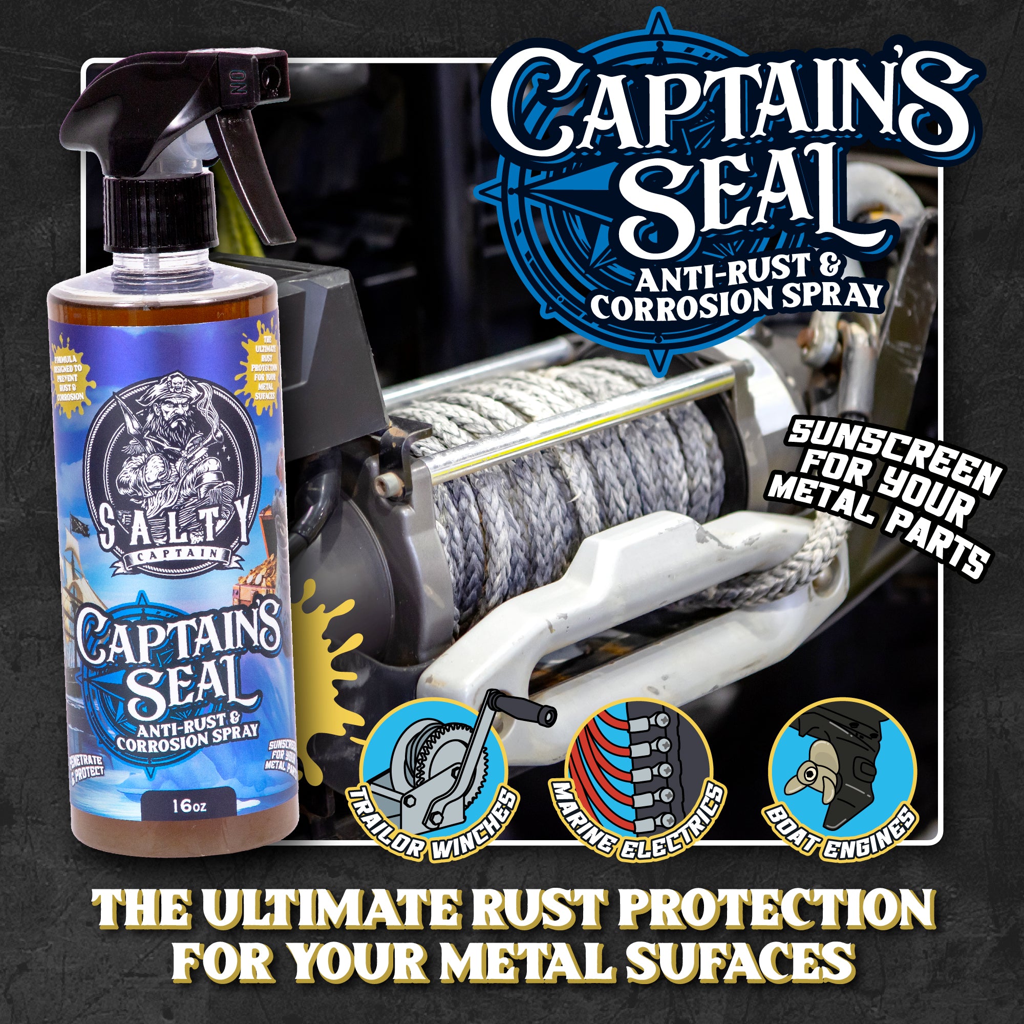 Captain Seal Lanolin Spray 500ml