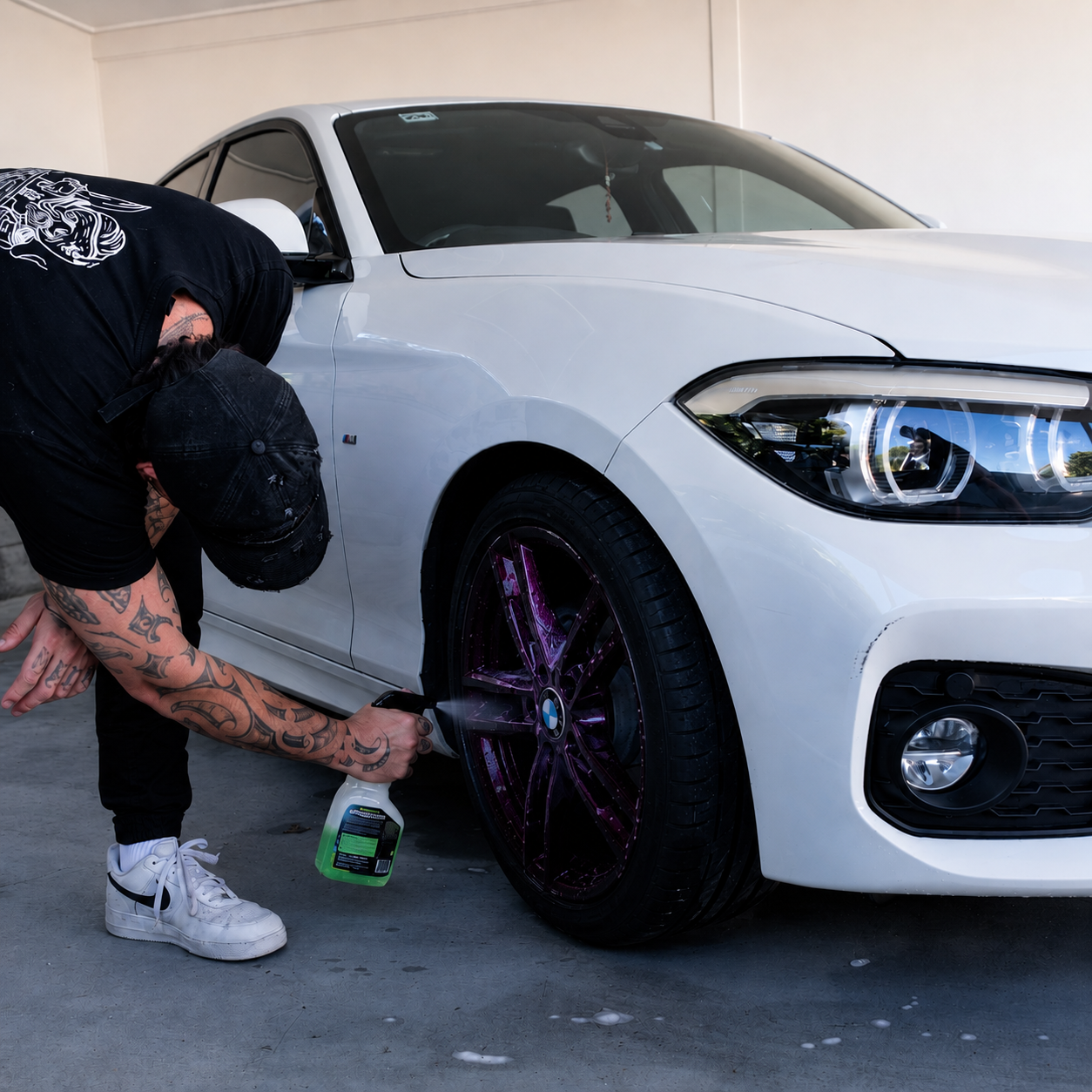 Automotive Wheel Wash
