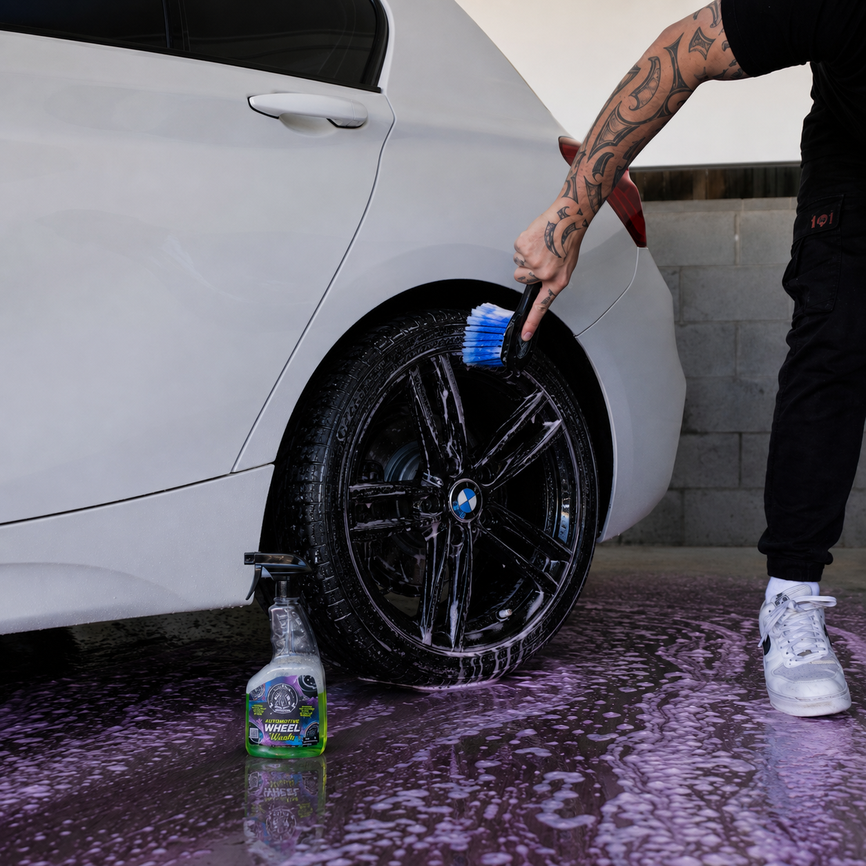 Automotive Wheel Wash