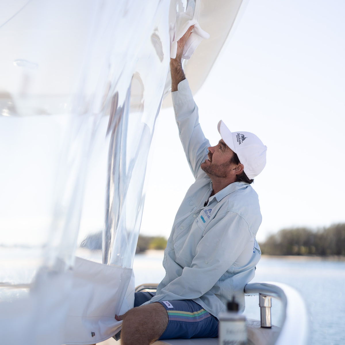 Captain Clears Protective Cleaner