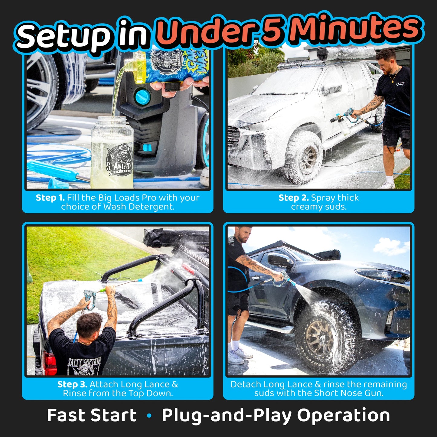 Detail-Pro 2500 Pressure Washer – Christmas Deal: Includes FREE Marine DIY Detailing Kit